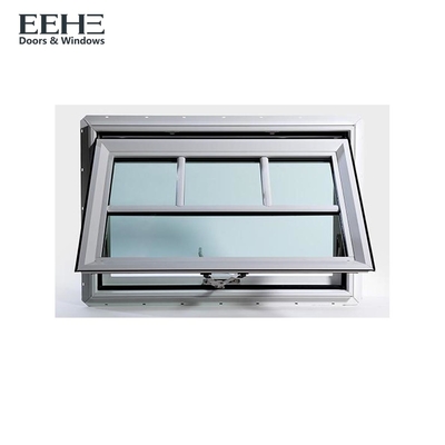 Espace toldos de salvamento da janela de alumínio/toldos de alumínio impermeáveis cinzentos da casa
